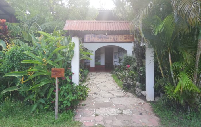 Enterance Finca Ixobel